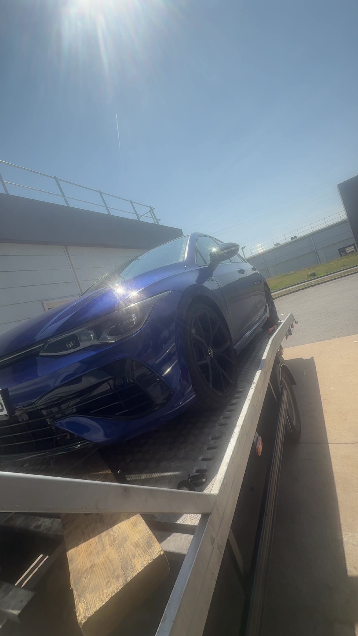 Remorquage sur autoroute